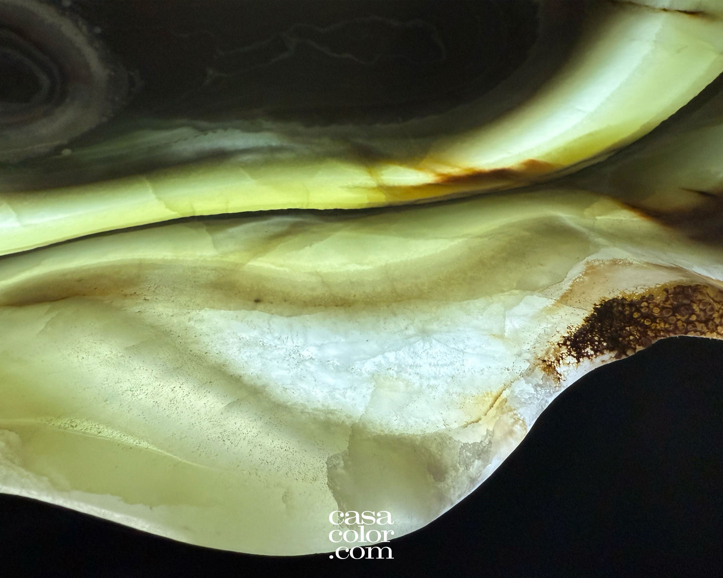 Extra Large Green Onyx Centerpiece Bowl, Multicolor Black Eye with Banded Aqua colors. Hand-Carved, Dining Room essential. Luxury Home Décor. Decorative Table Centerpiece, Coffee Table Decor, Marble Bowl, Centerpiece ideas.