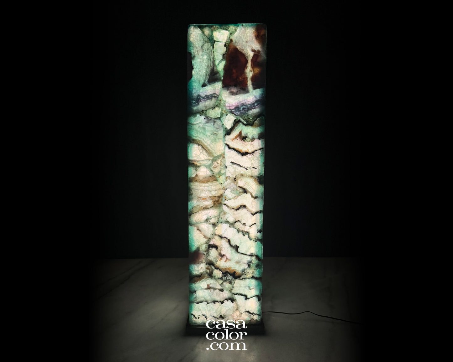 Fluorite tower