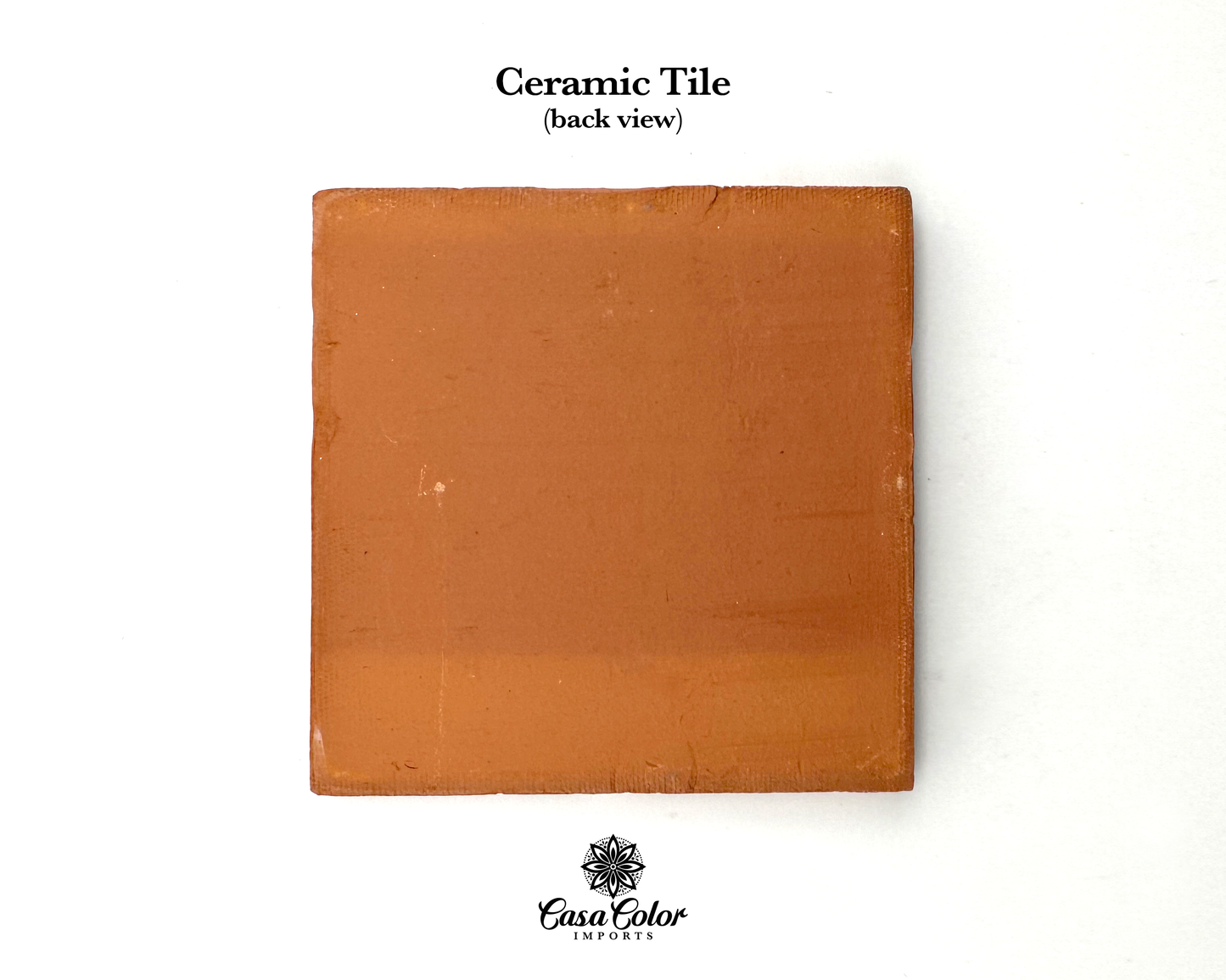 Tierra Amor Hand Brush Handmade decorative Azulejo Talavera tiles. 6x6 Glossy Relief surface. Can be used as drink coaster