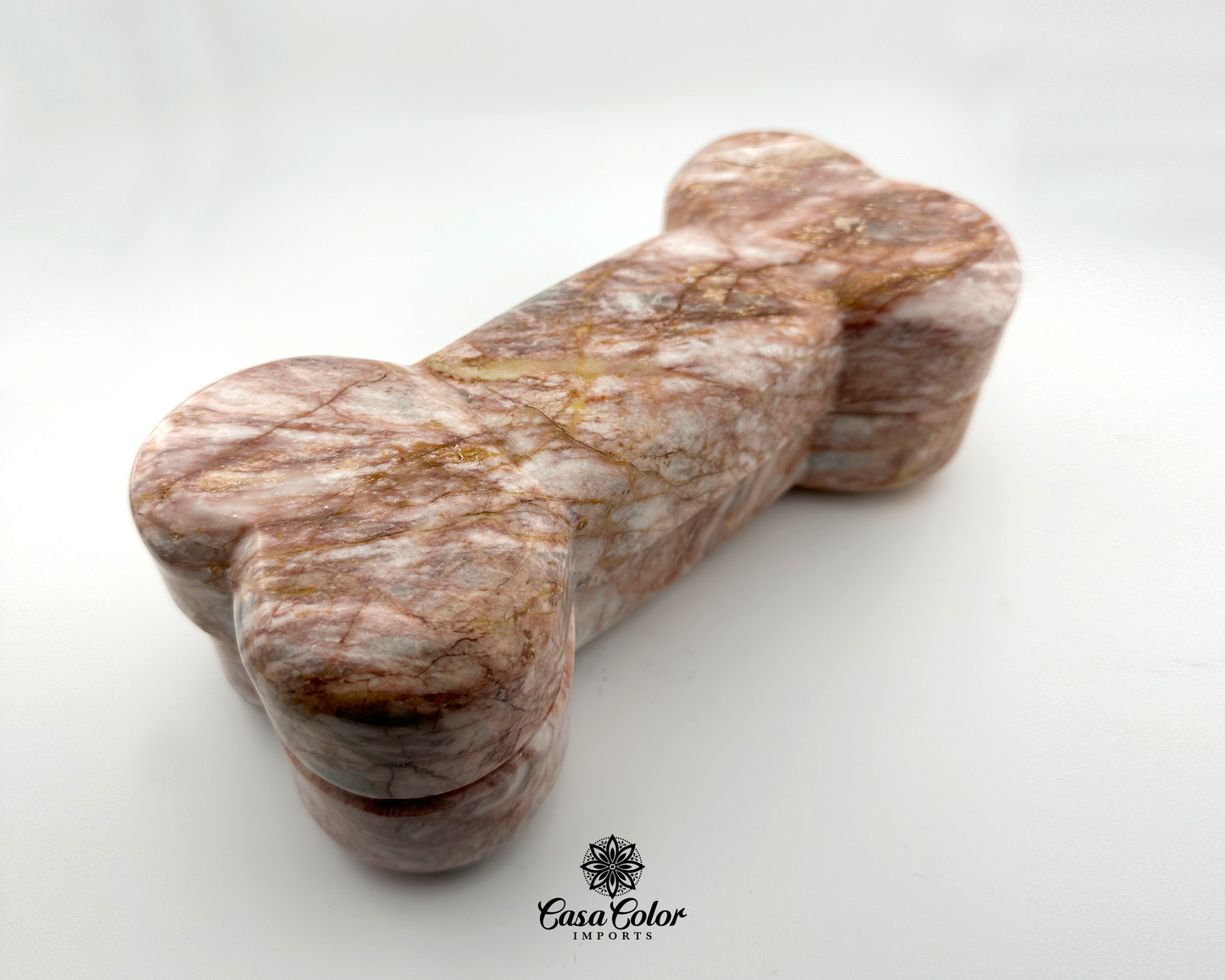 Handmade Pink Marble Dog Pet Urn for Cremation/ Ashes/ Large dogs.