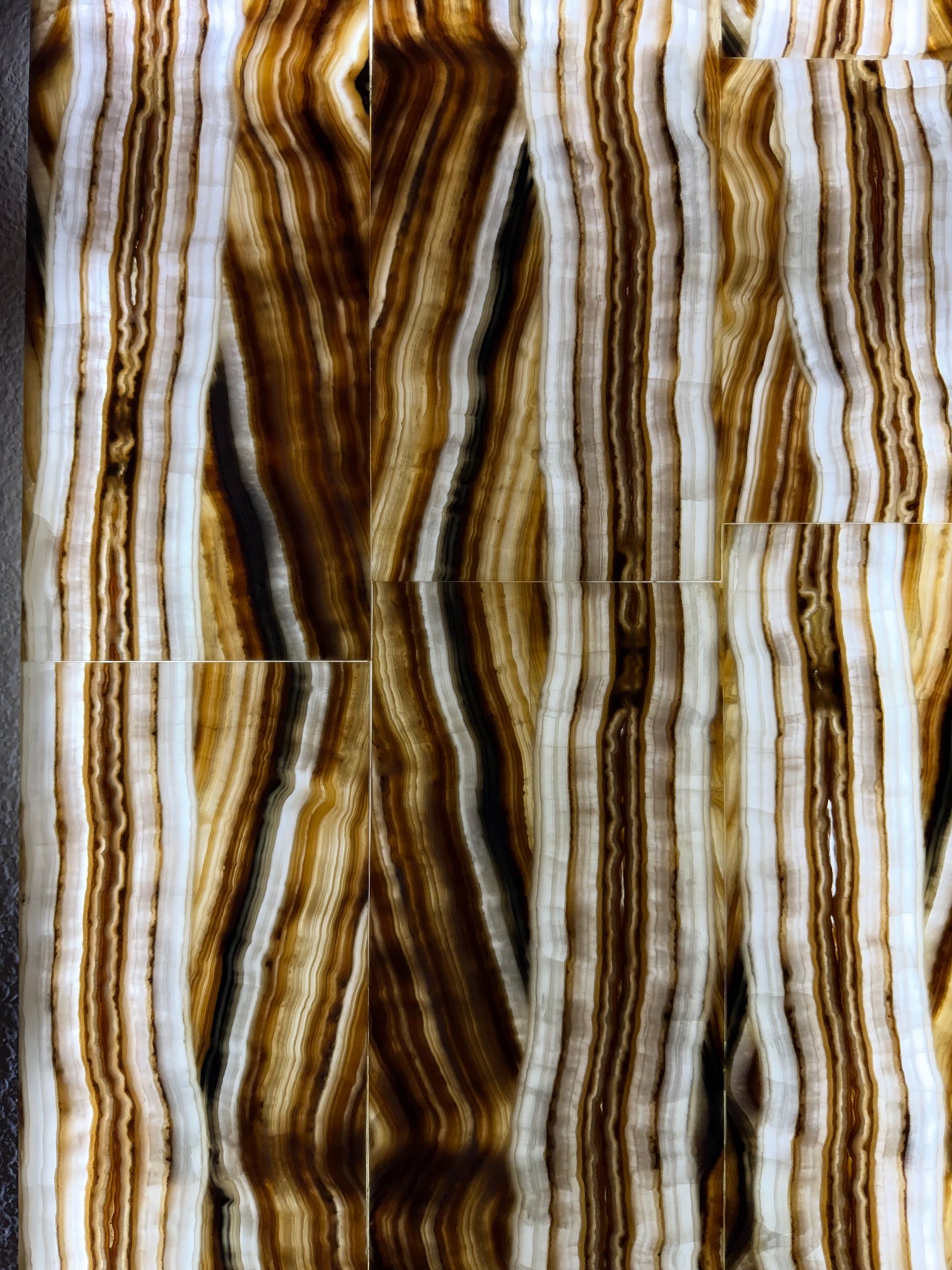 Onyx Caramel Wall Panel