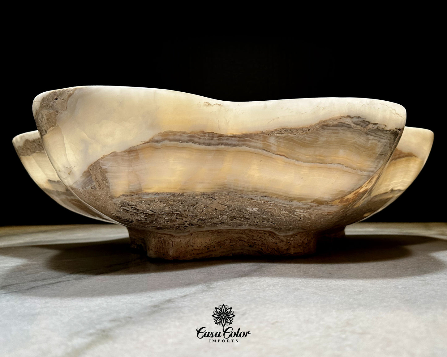 Extra Large White Onyx Centerpiece Bowl. Dining Room Essential, Fruit Bowl, Dining Table Center Piece Décor, Dining Table Decor, Marble Bowl, Coffee Table Decor, Fruit Holder, Table Centerpiece.