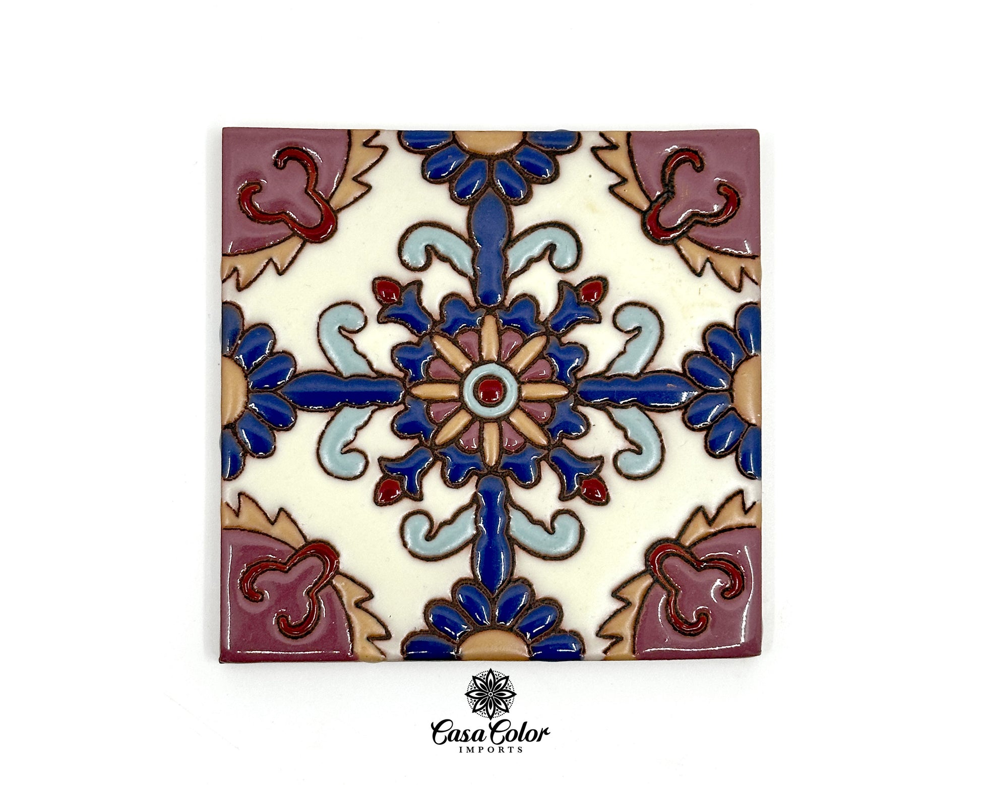 Colorful Moroccan Mexican Tile