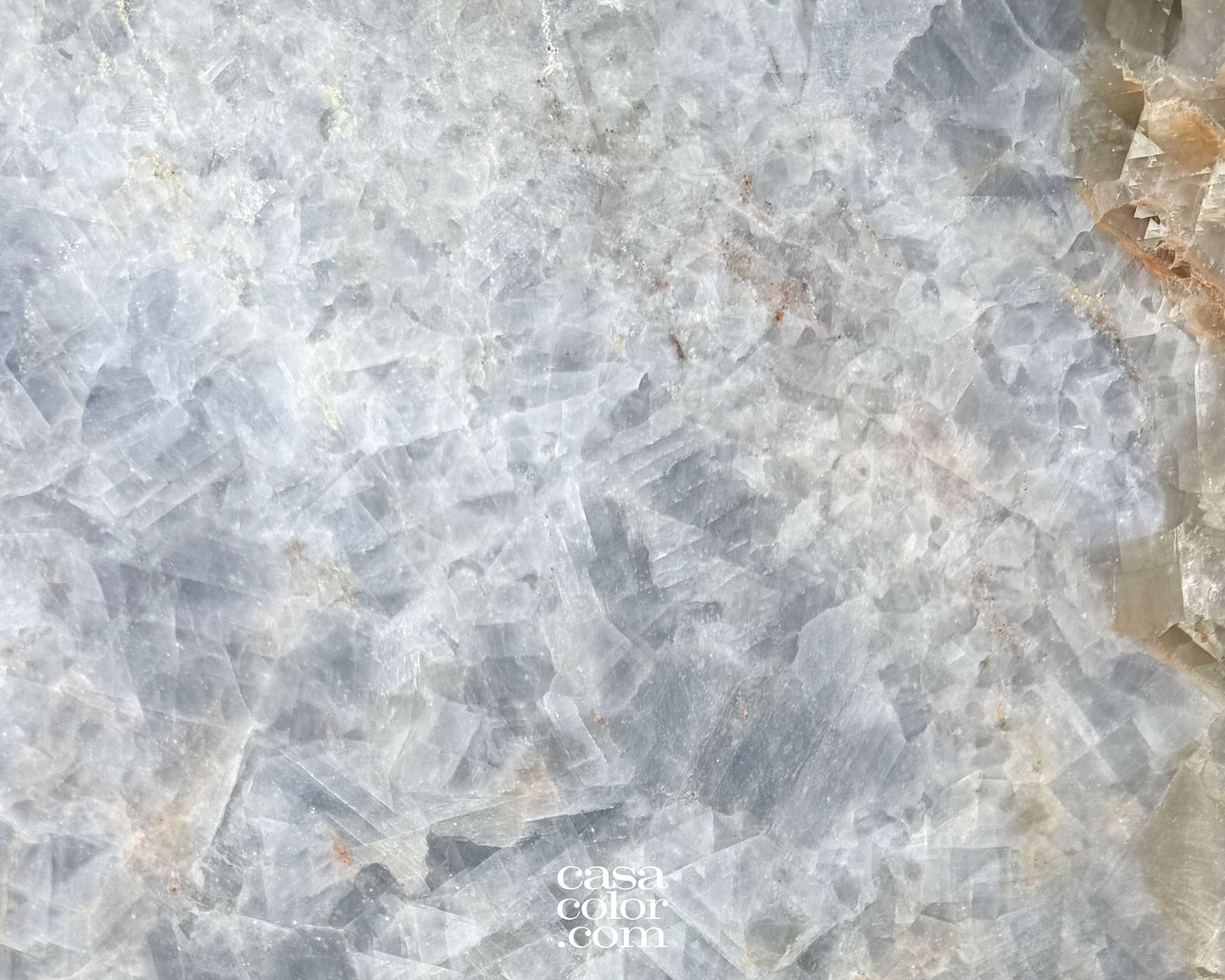 Tall Blue Ice Onyx Tower 39.5"