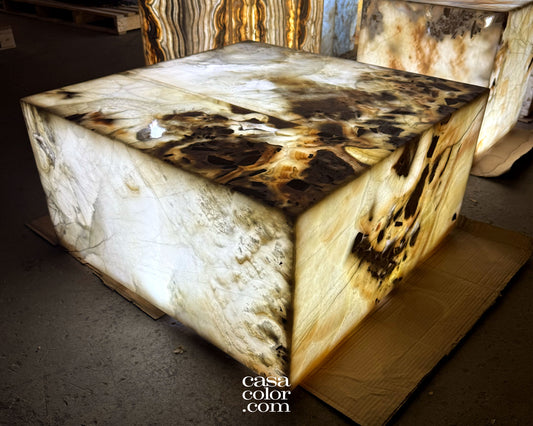 Onyx coffee table