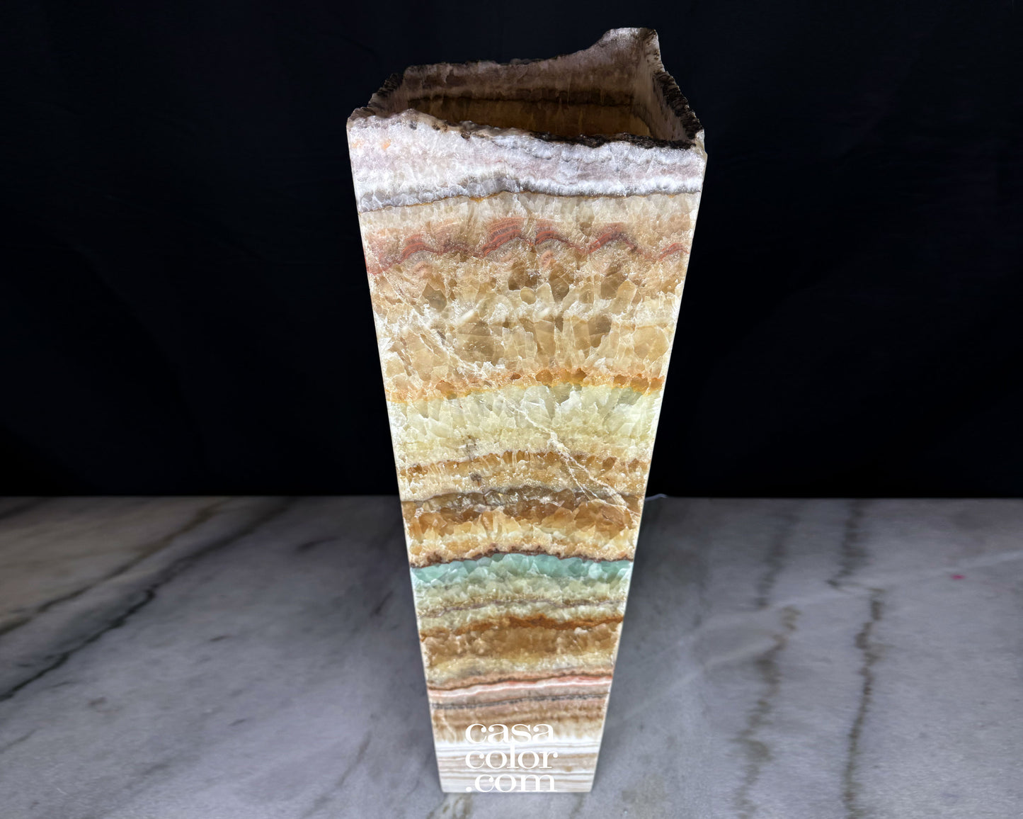 Serpentine Onyx Tower 33.5" number 2