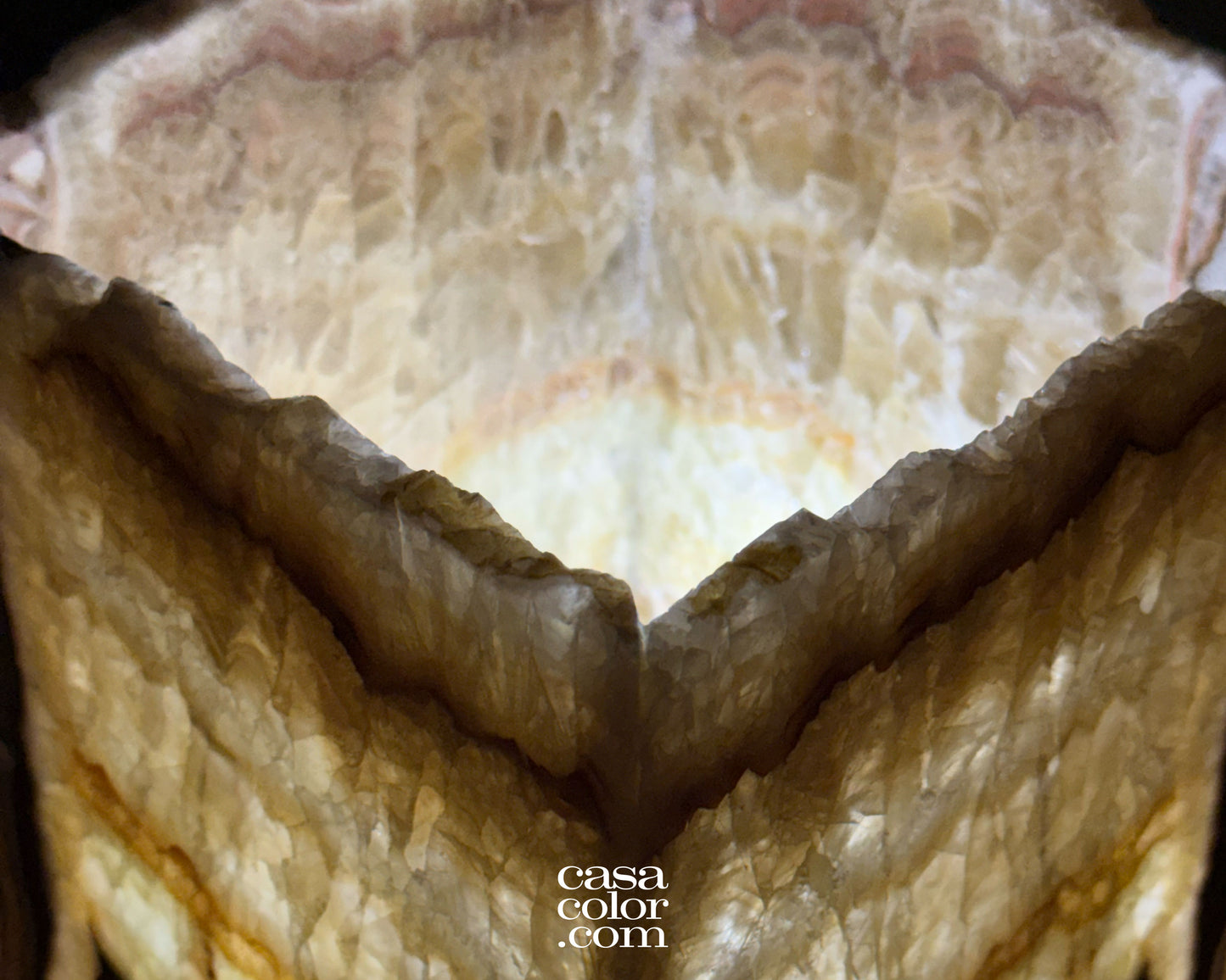 Beautiful Onyx Serpentine Tower 33.5"