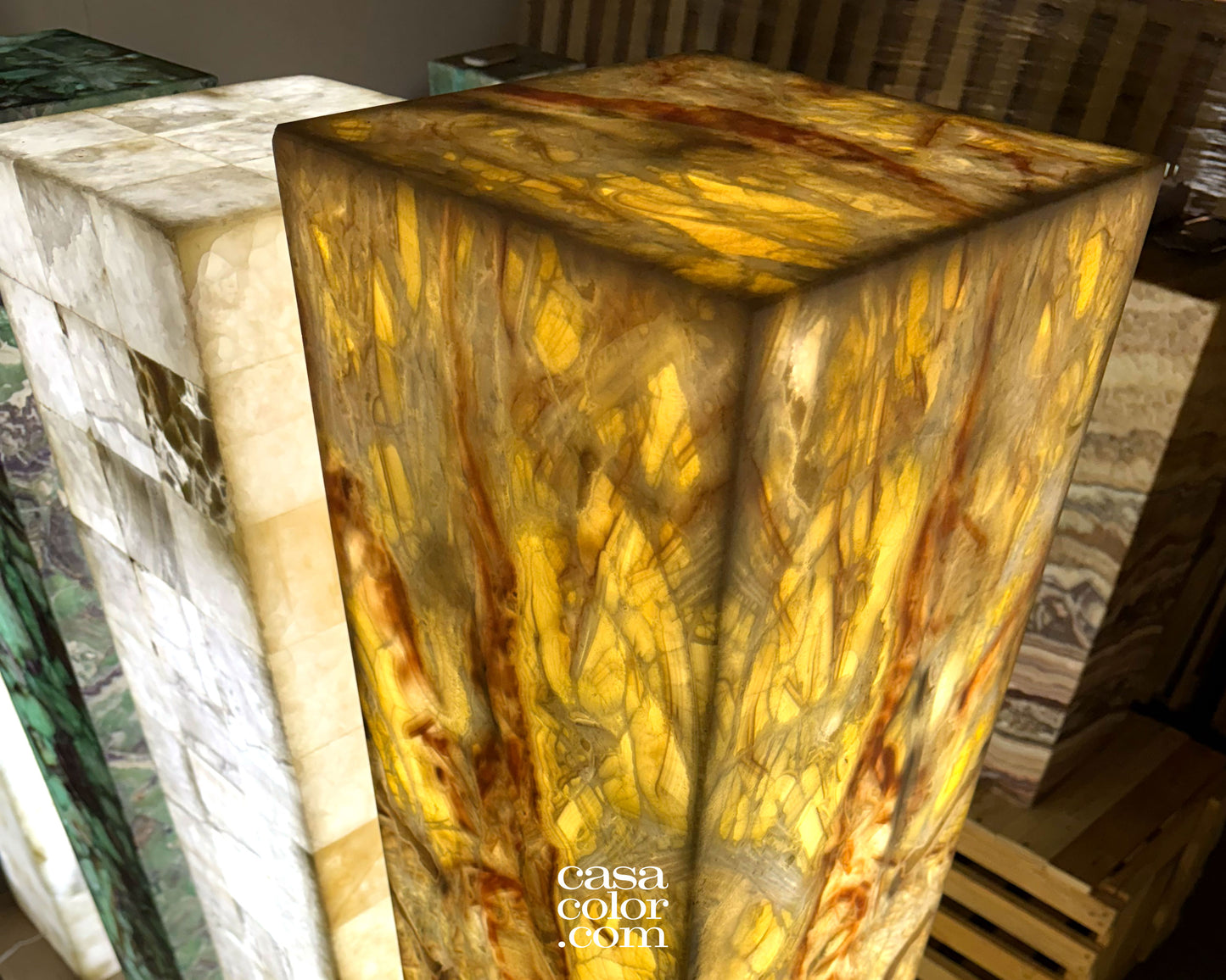 Gold Onyx tower