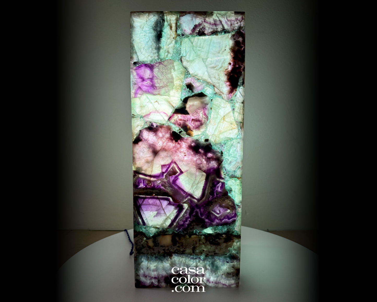 Gemstone Crystal Fluorite Crystal Tower