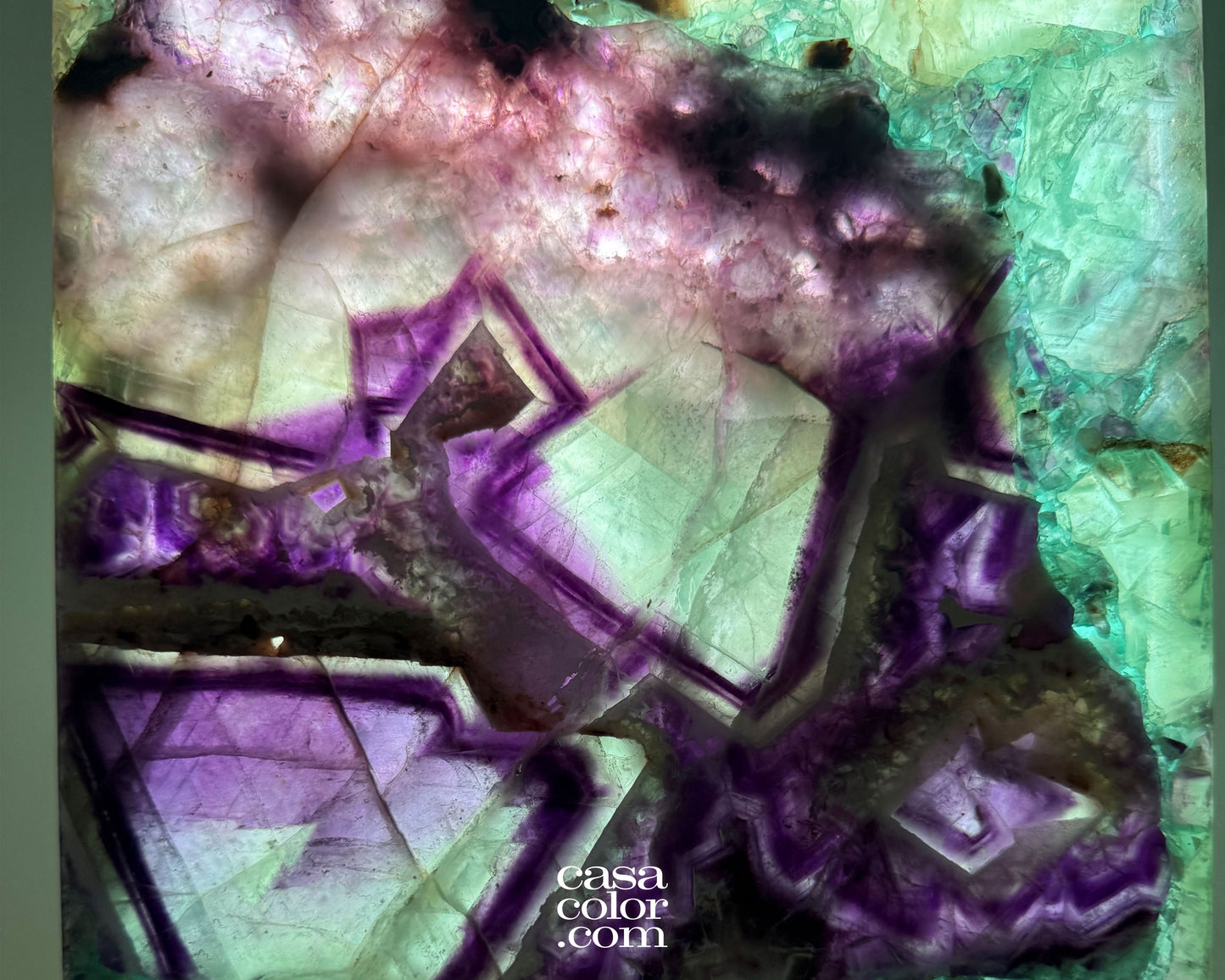 Gemstone Crystal Fluorite Crystal Tower