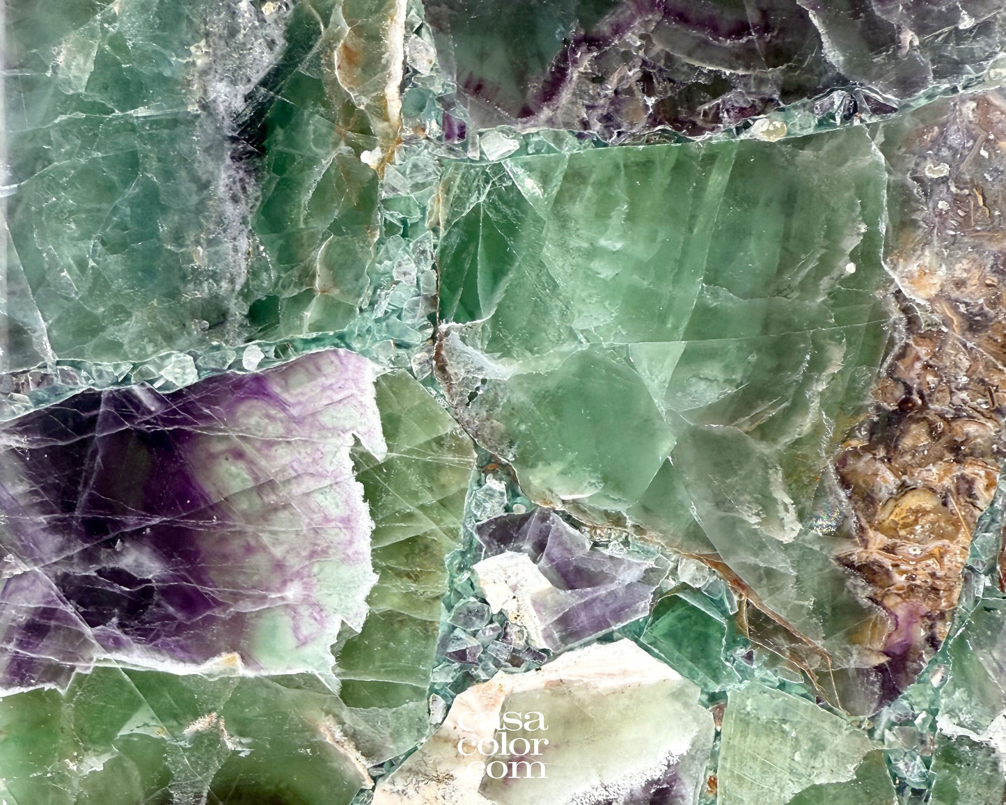 Gemstone Crystal Fluorite Crystal Tower