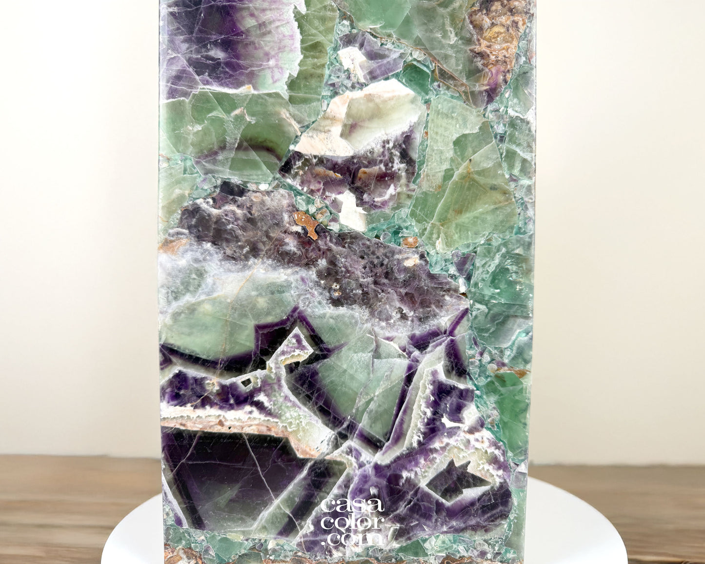 Gemstone Crystal Fluorite Crystal Tower