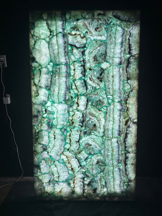 Backlit wall panel