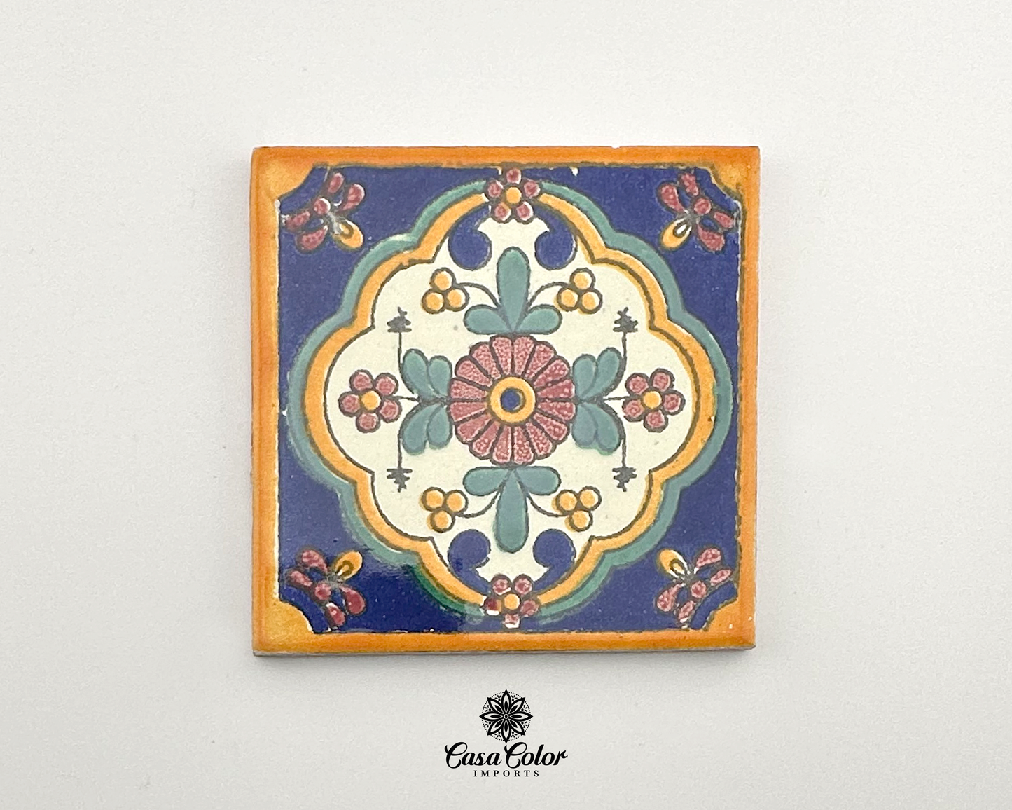 25 Decorative Talavera Tile Amor Mediterranean style 4X4