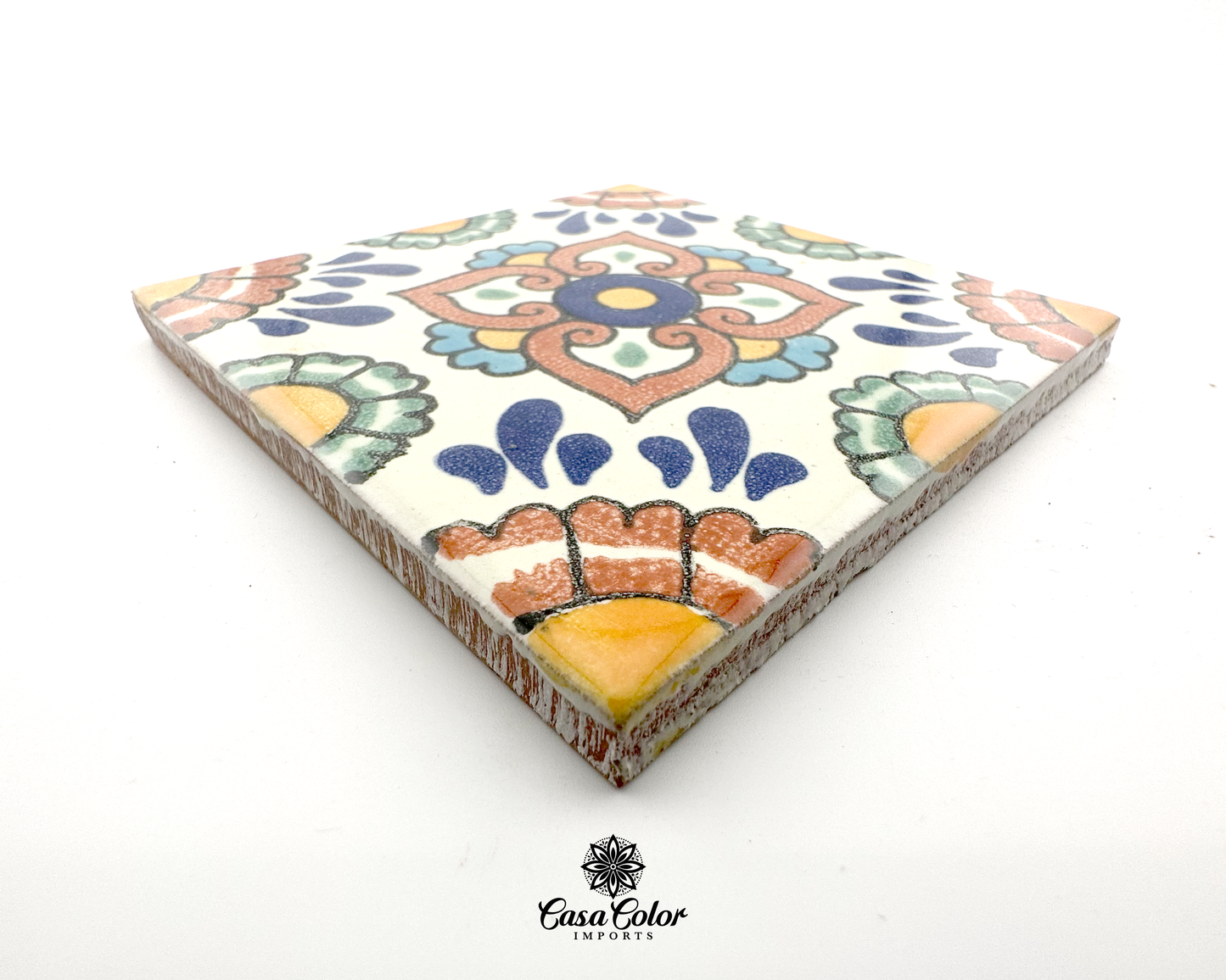 25 Decorative Talavera Tile, Colorful Style 4X4